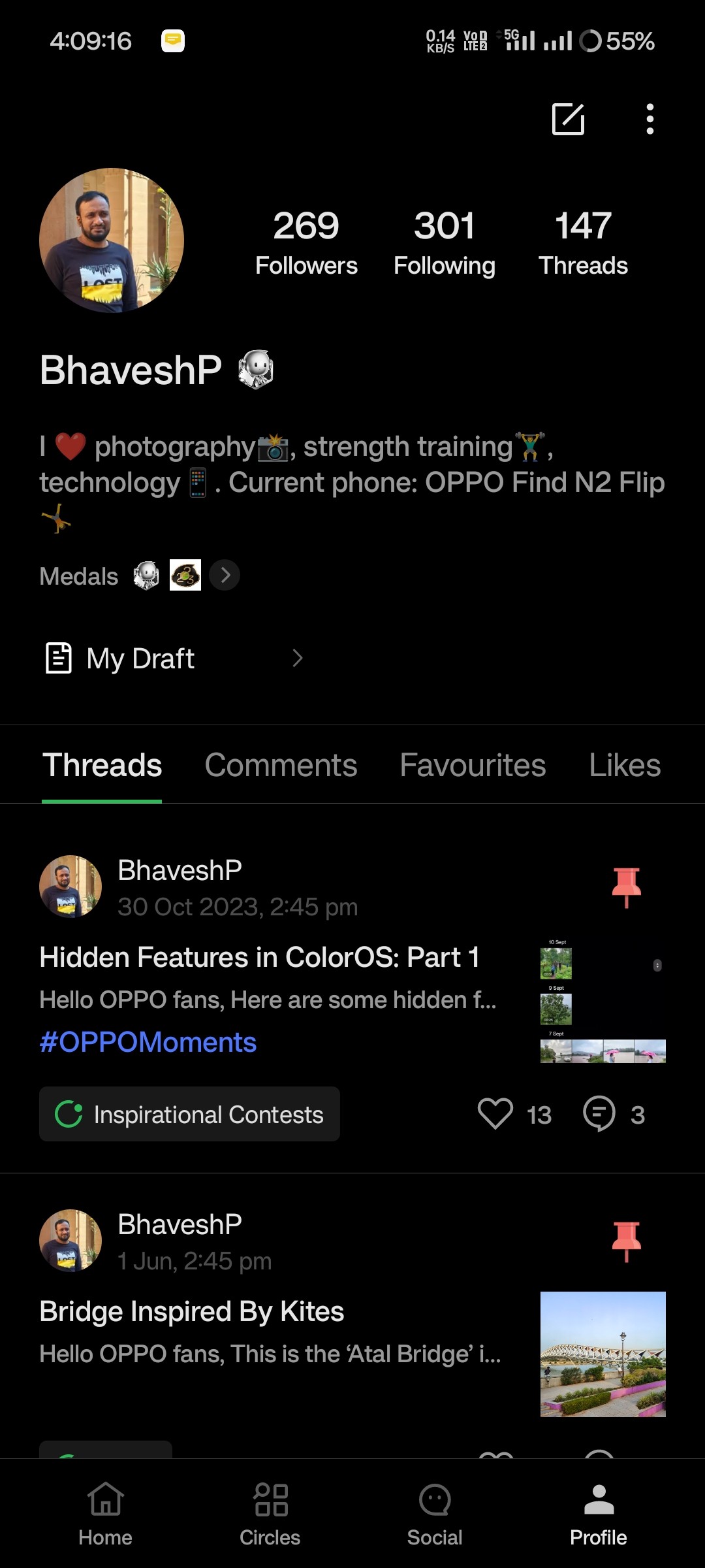 [15-Day Challenge] [CLOSED] Day 7 - Edit Your Profile, Bio, and Add a ...