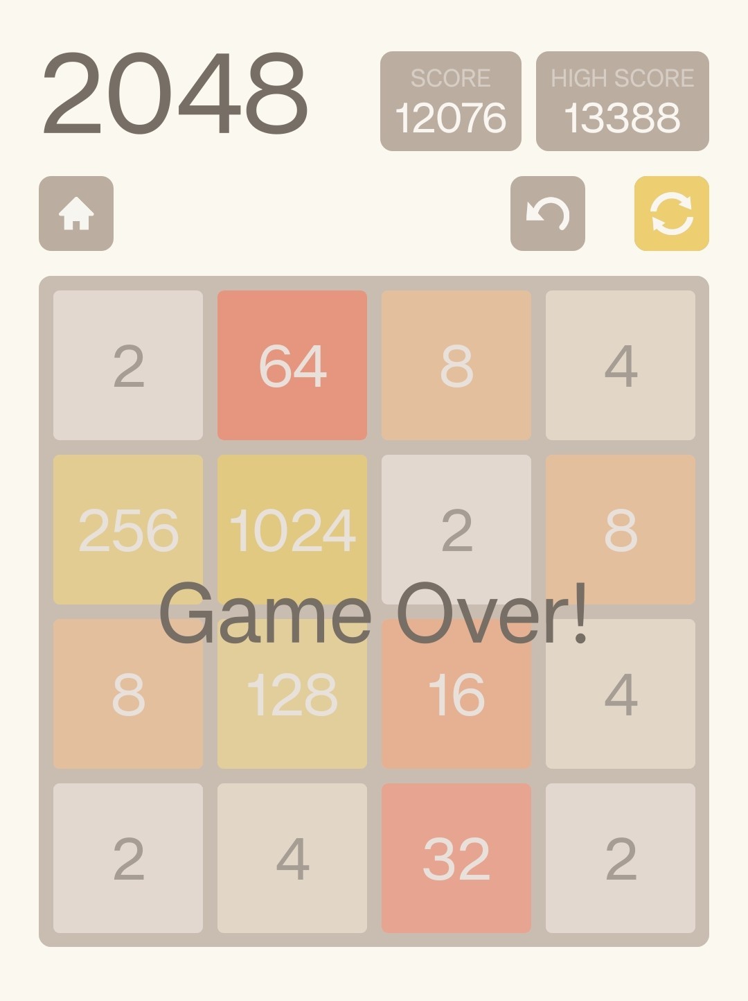 2048 - My Nerdy Casual Recommendation