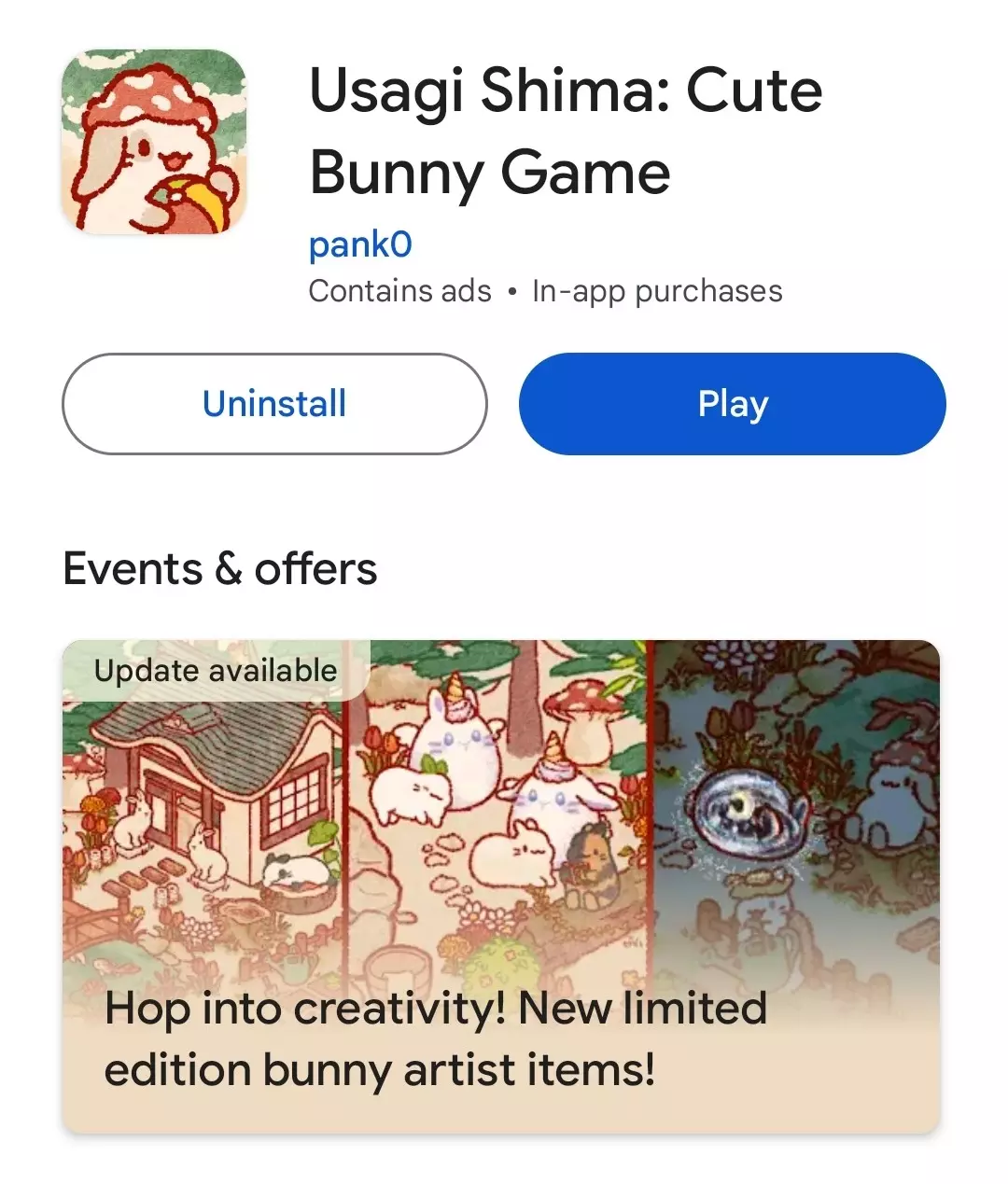 My Casual Game Recommendation — Usagi Shima