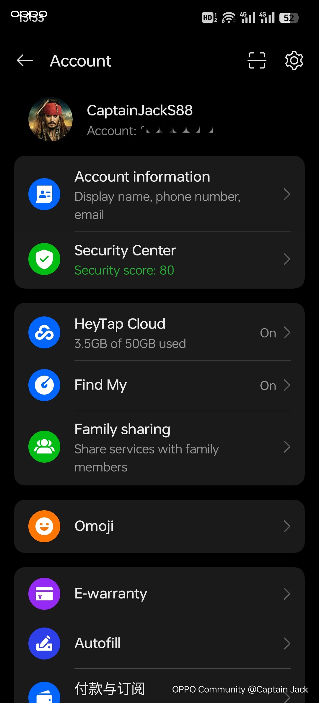 Free HeyTap Cloud 50GB for 6mo (China Only)