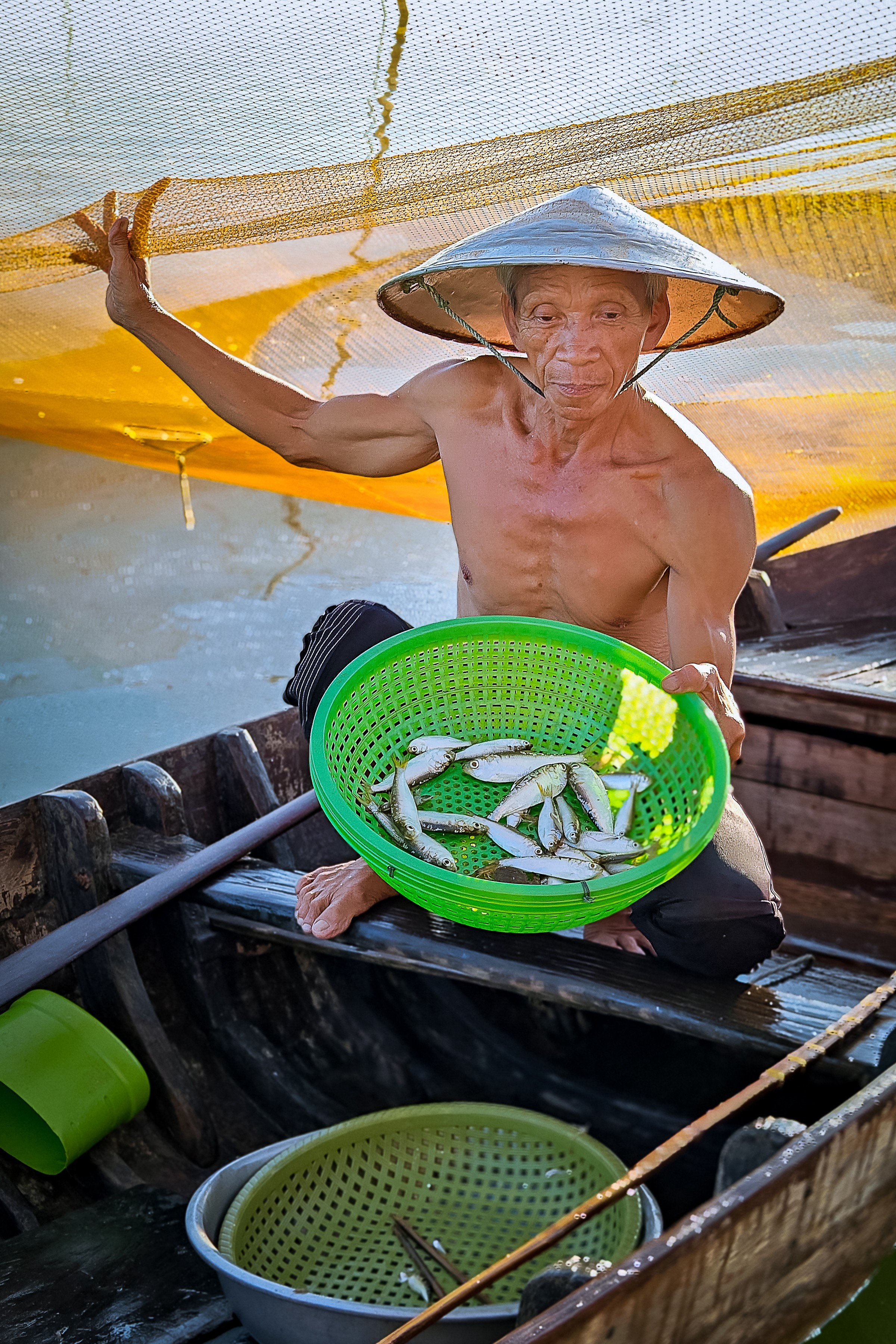 Cho Man Fish Ro Cho - A Fishing Heritage of Hoi An, VietnamThe fisherman