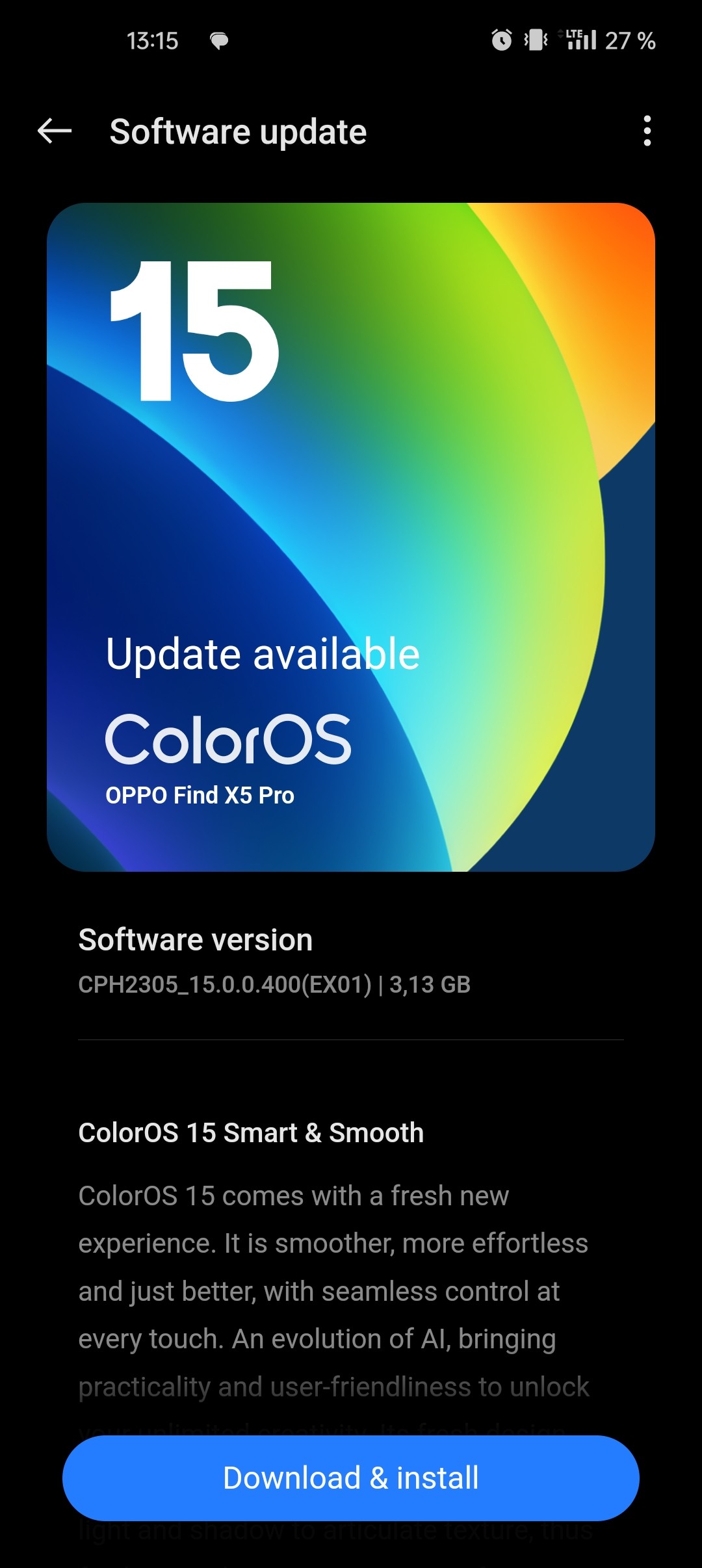 [Official Version] OPPO Find X5 Pro Android 15 x ColorOS 15