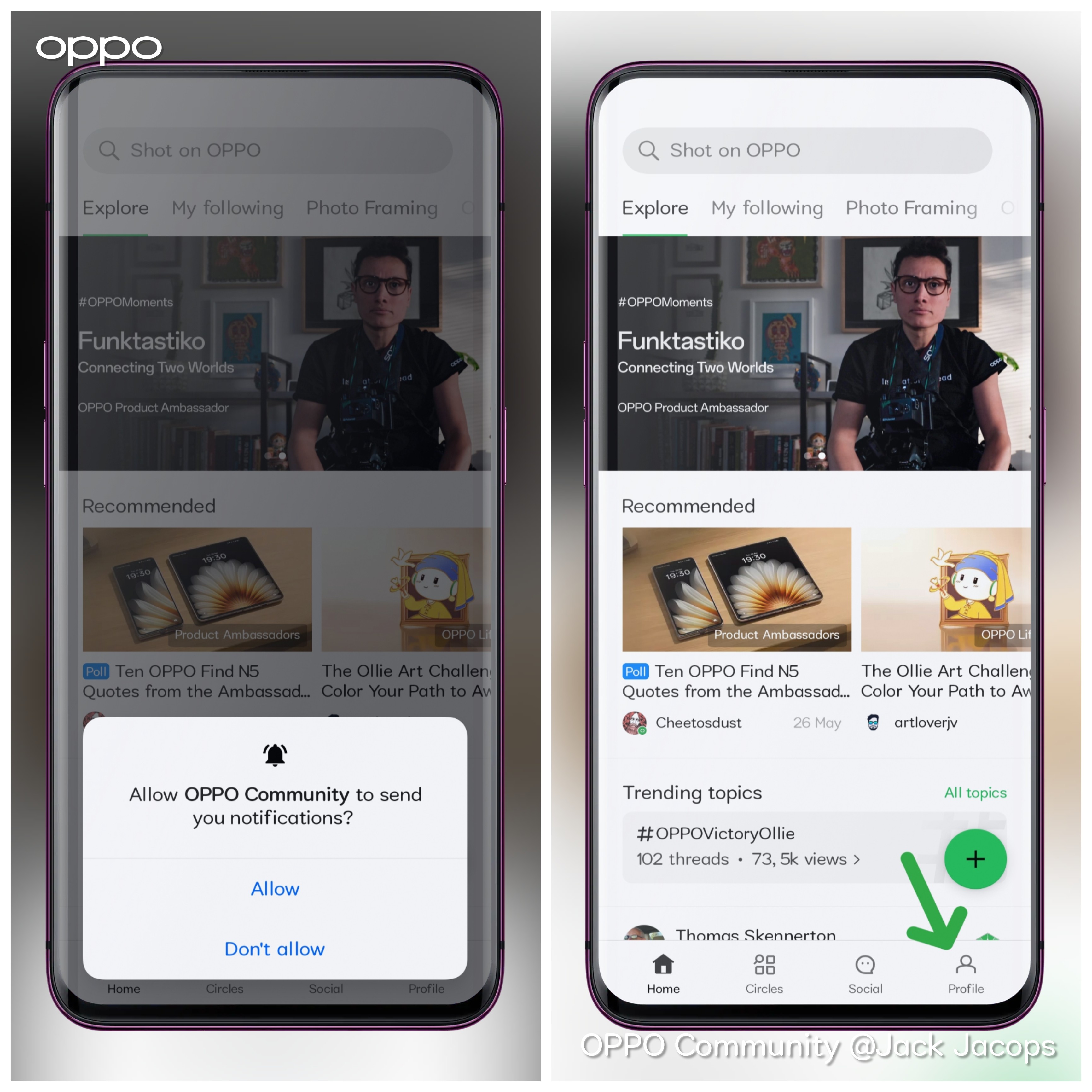 Phoneops Community How to Join OPPO Community Using the App