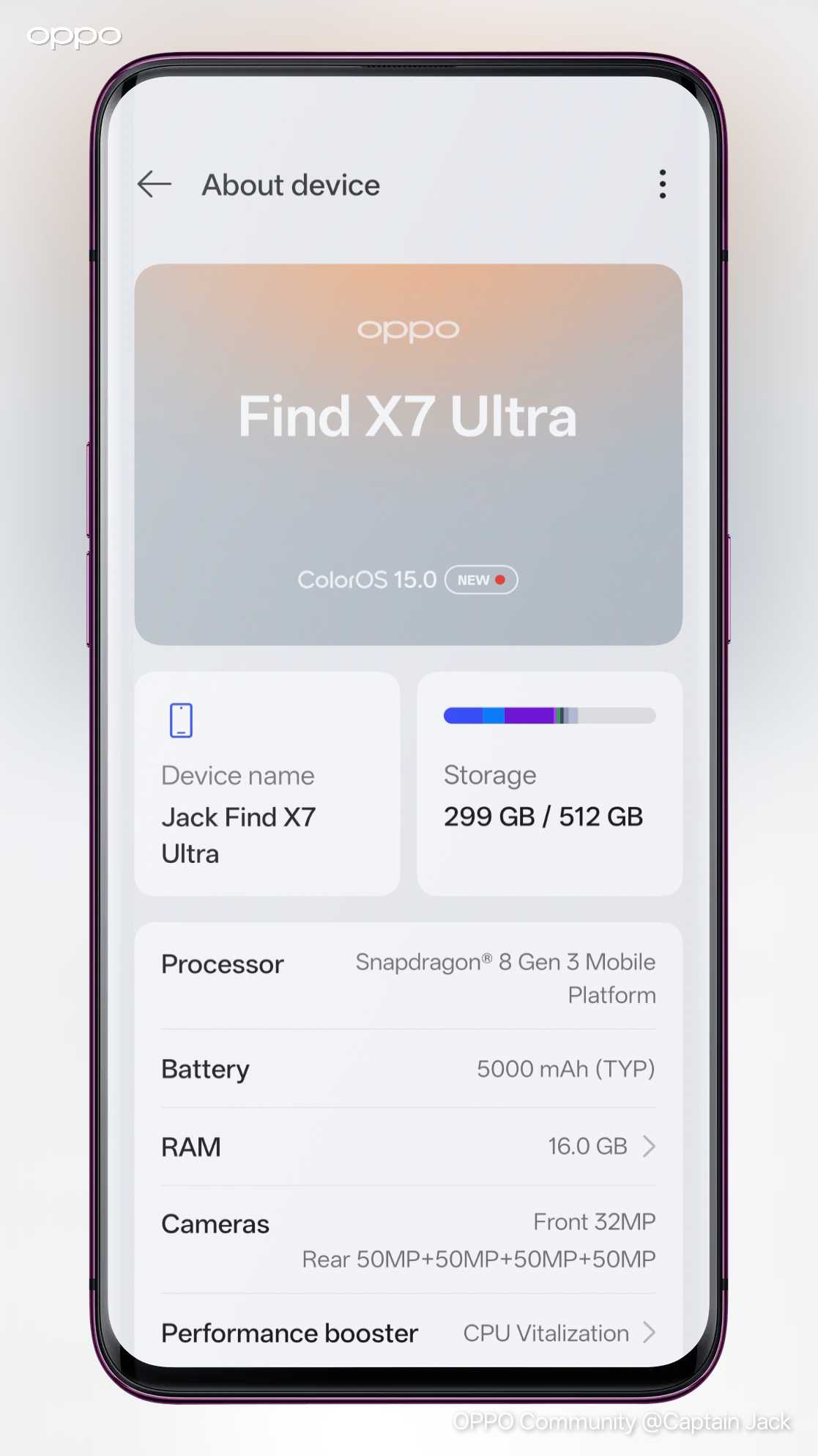 Security Patch Update OPPO Find X7 Ultra 15.0.0.822 (CN01V70P04)