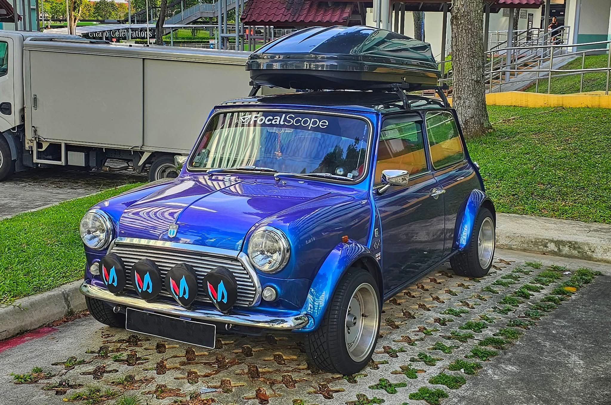 Visited a friend when I saw these two interesting cars. Anot