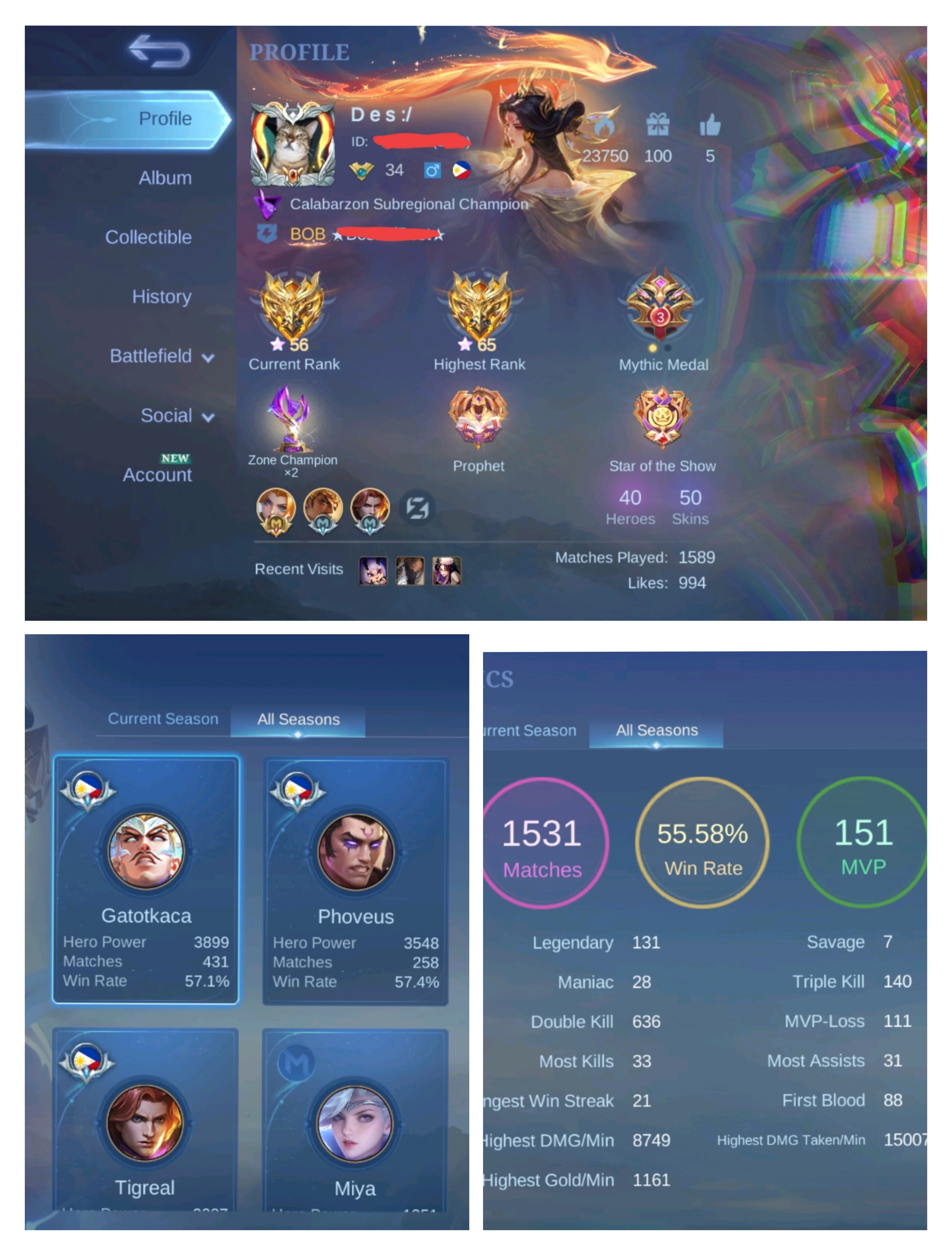 Be a Legend on Mobile Legends: Bang Bang