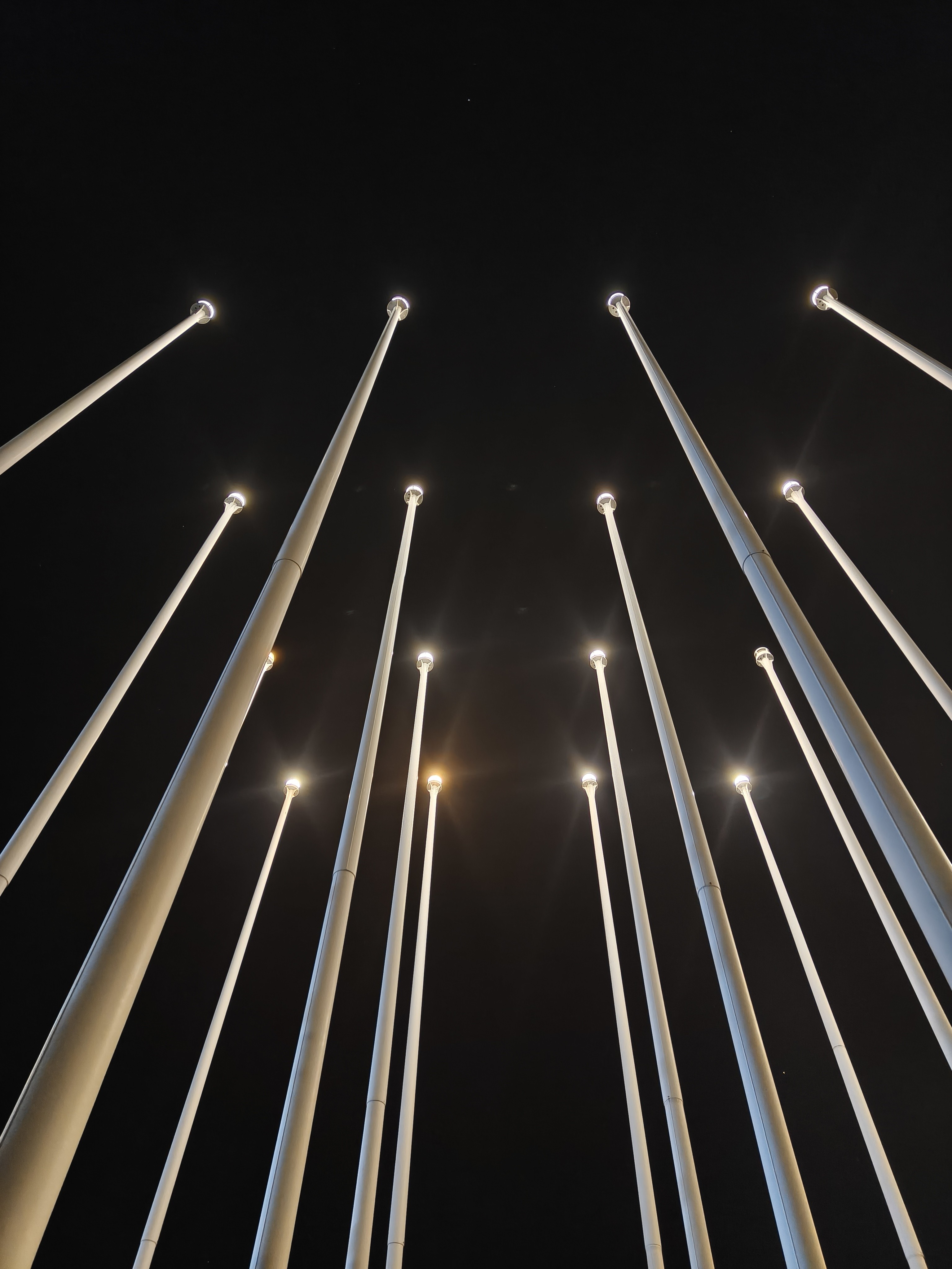 External lights in architecture enhance a building's form, h