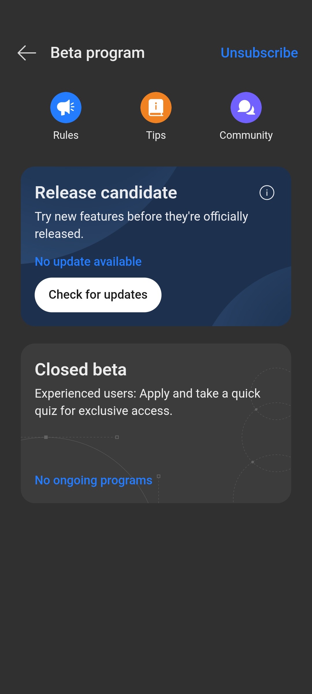 Cbeta Upgrade Anyone receive beta versions update