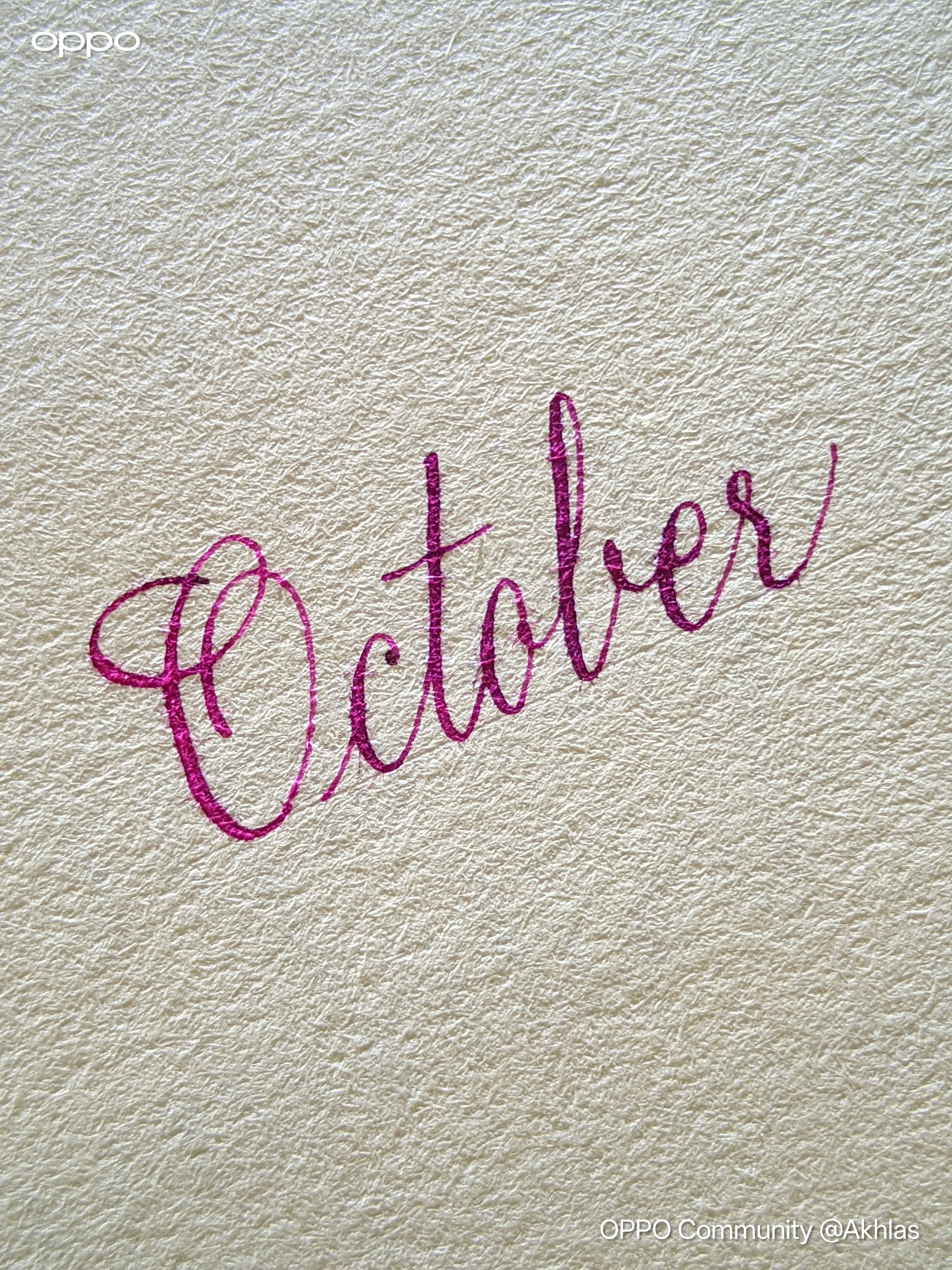 October Alt Hello October!