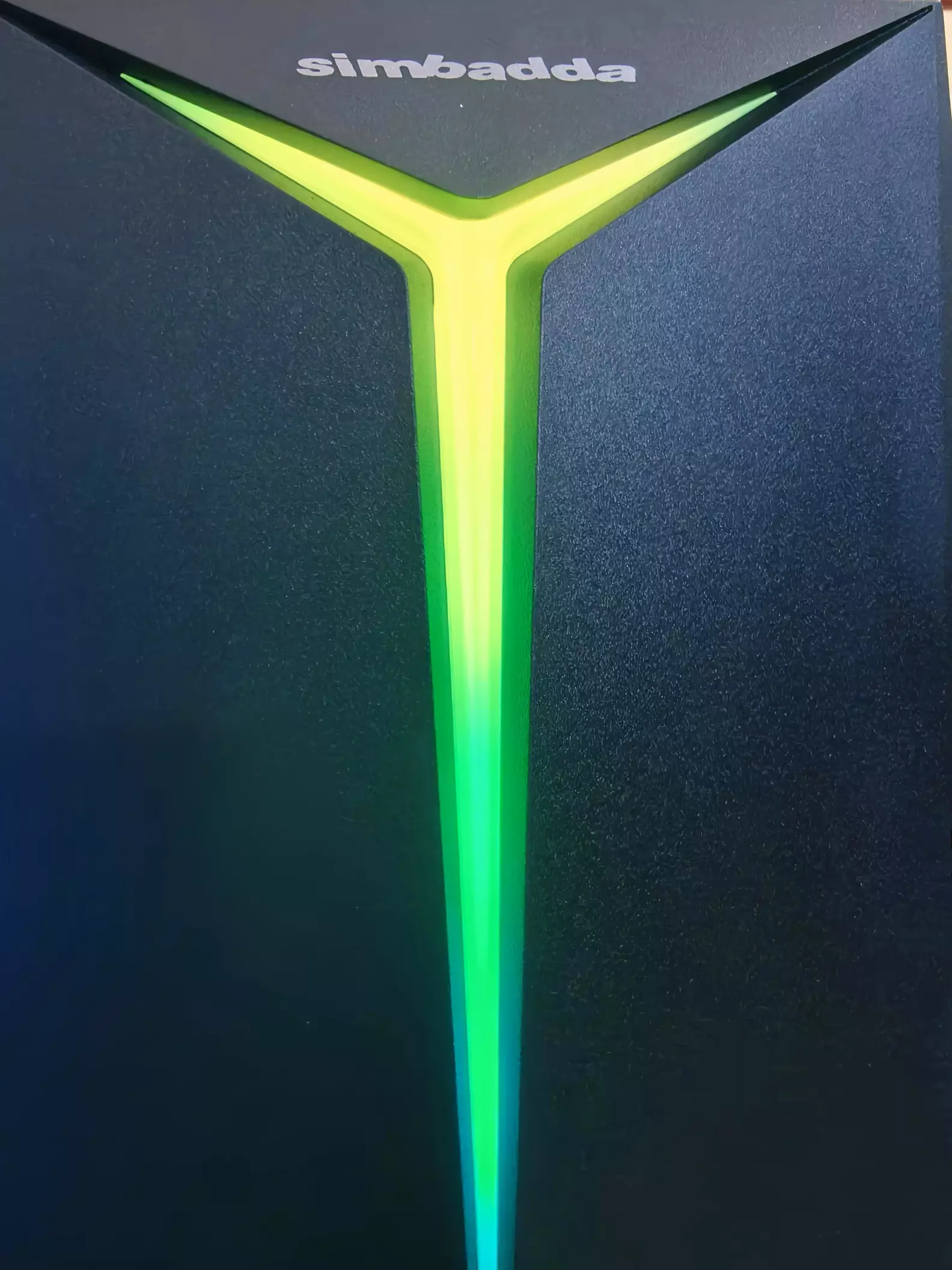 the beautiful colorful lights that form when a computer is t