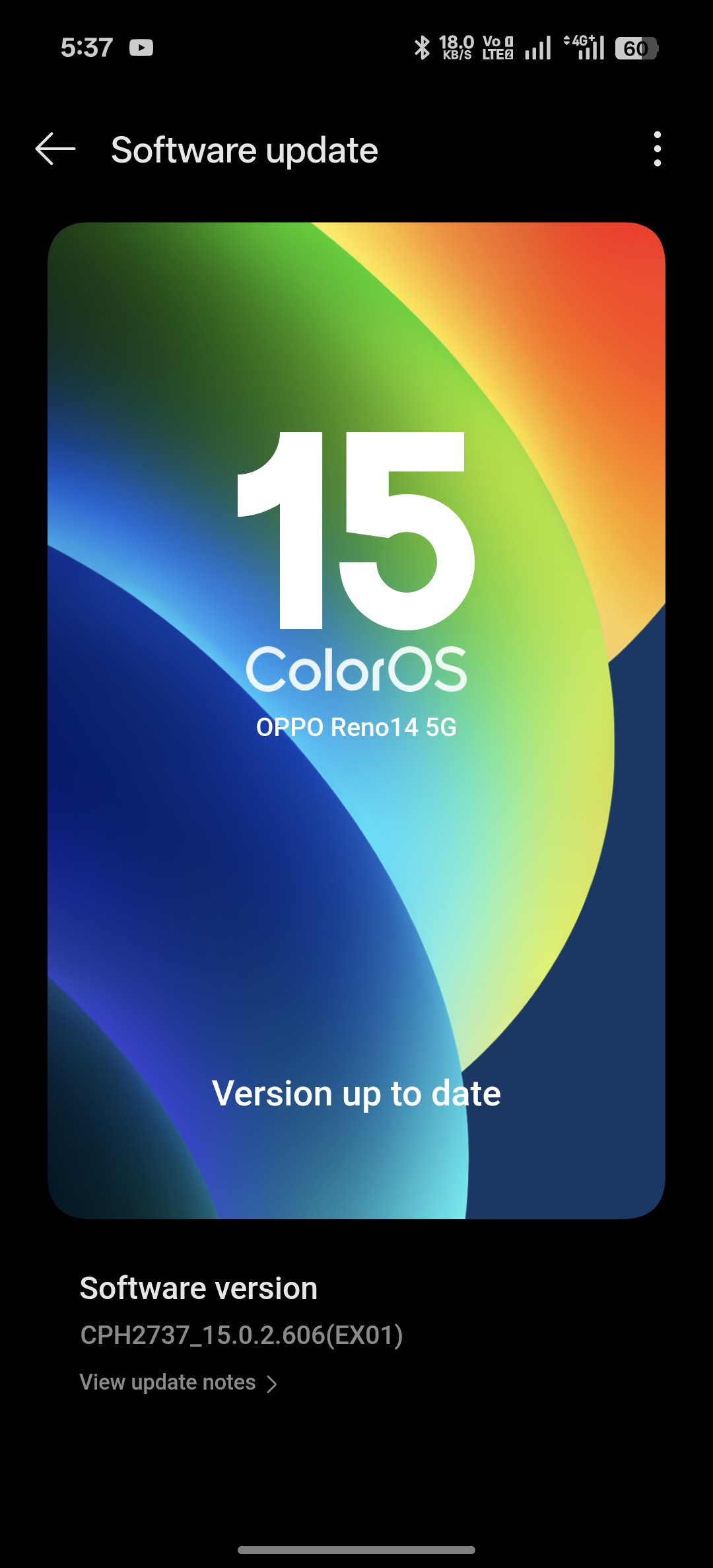 Color os 16 global release when
