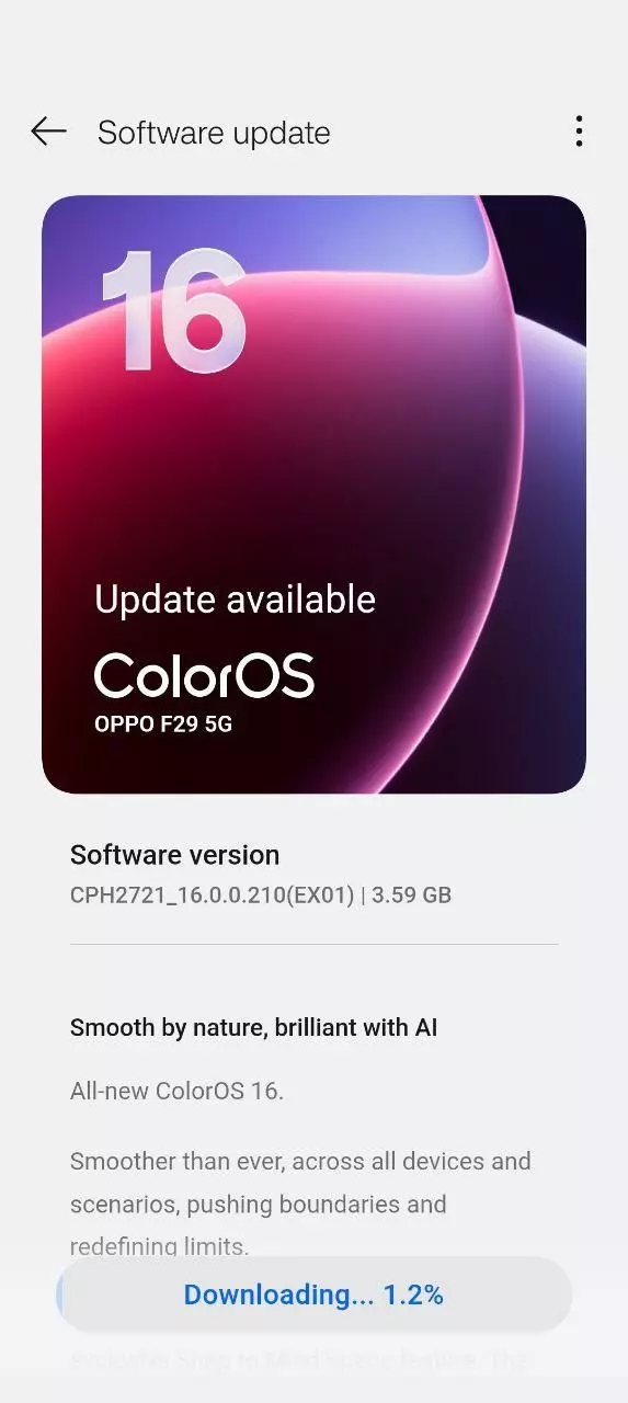For F29 5G 🗿 For F29 Pro 5G 🤡 What A Fair 🙂@ColorOS
