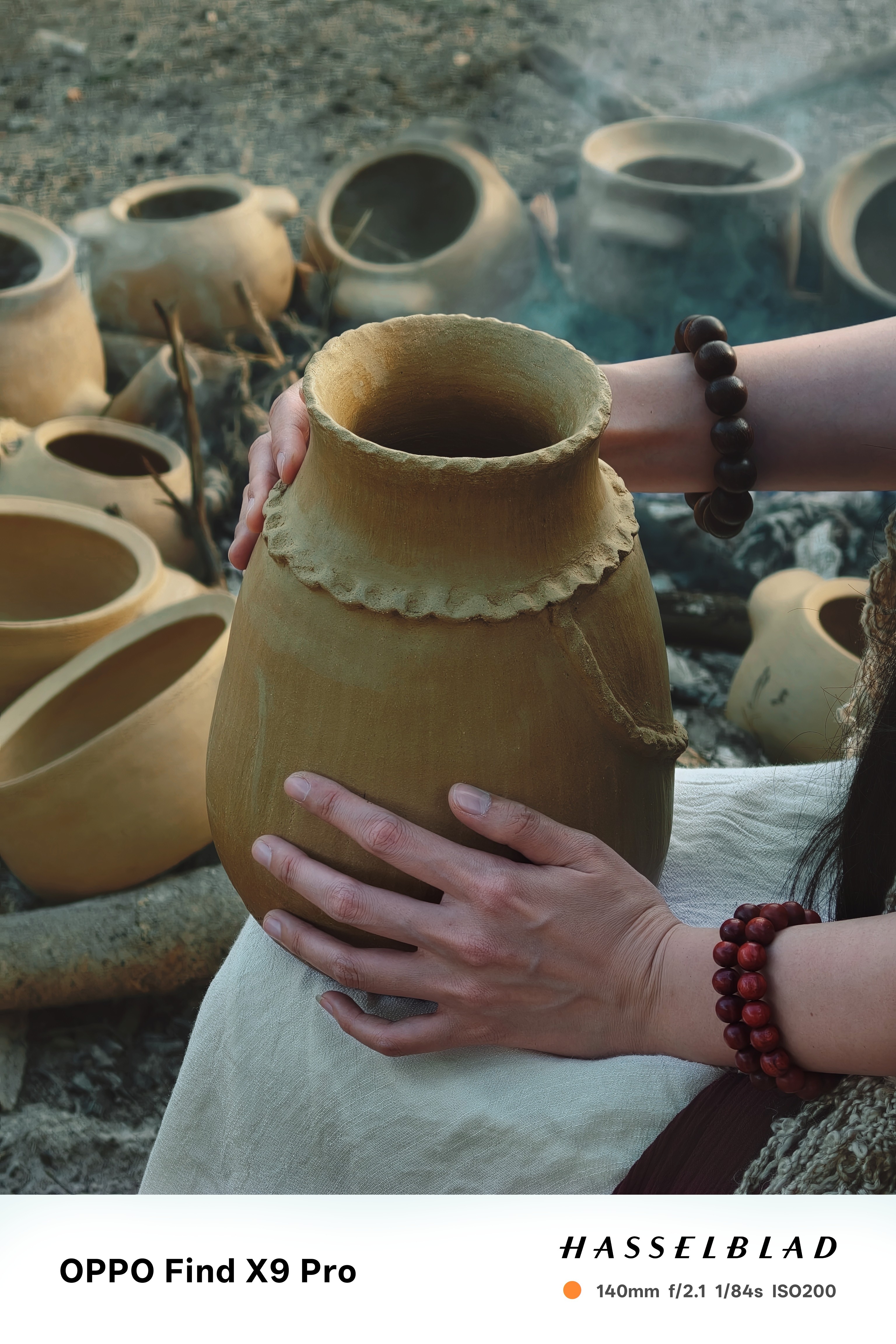 Captured by the OPPO Find X9 Pro: A striking portrait of a c