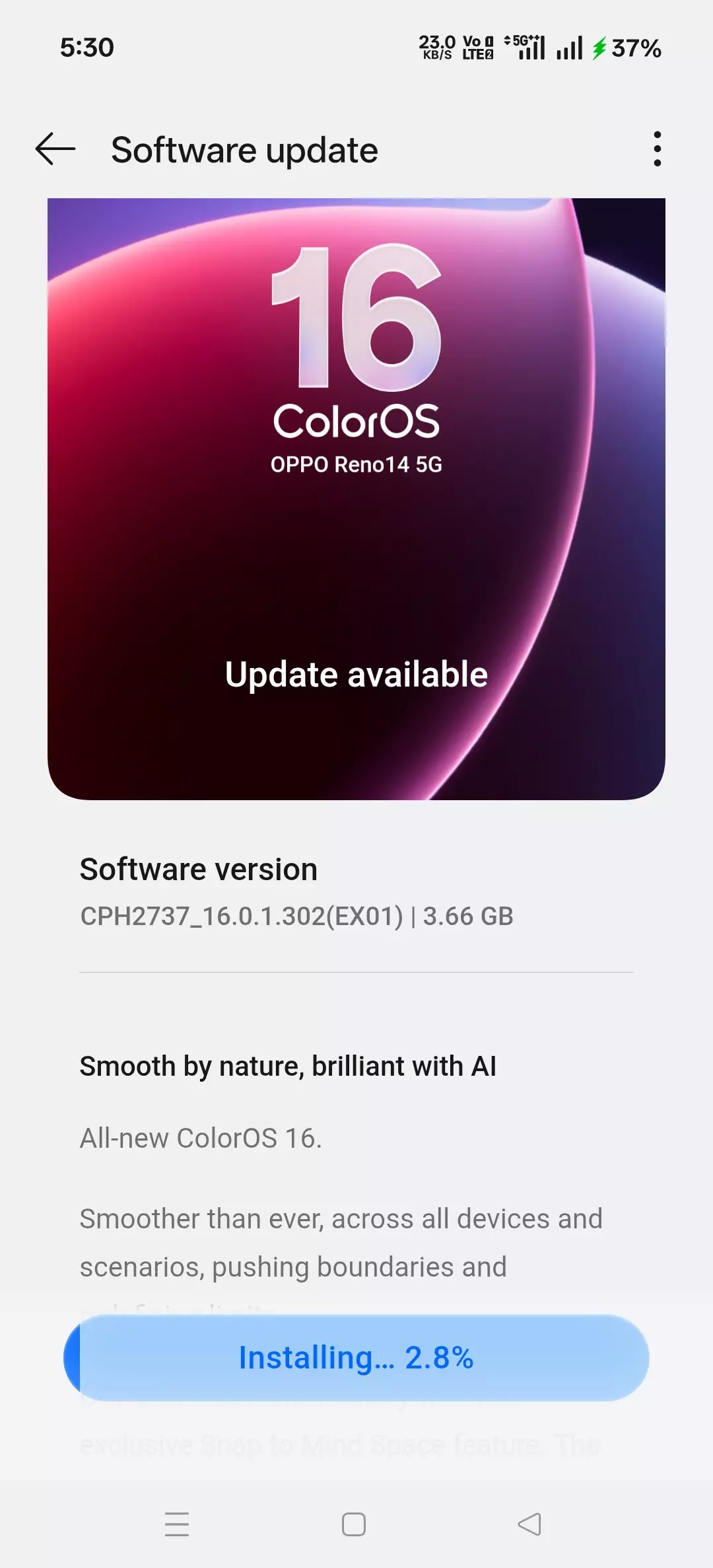 Color Os Ram Expansion Finally Color Os16 update available