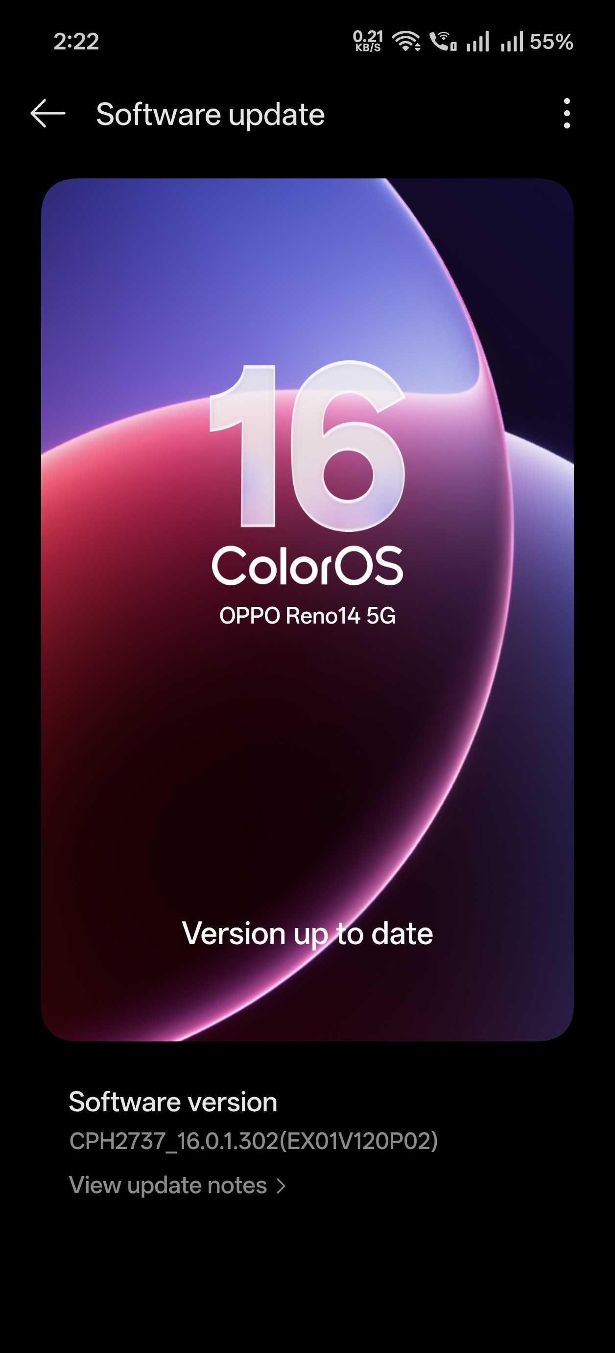 ColorOS experience