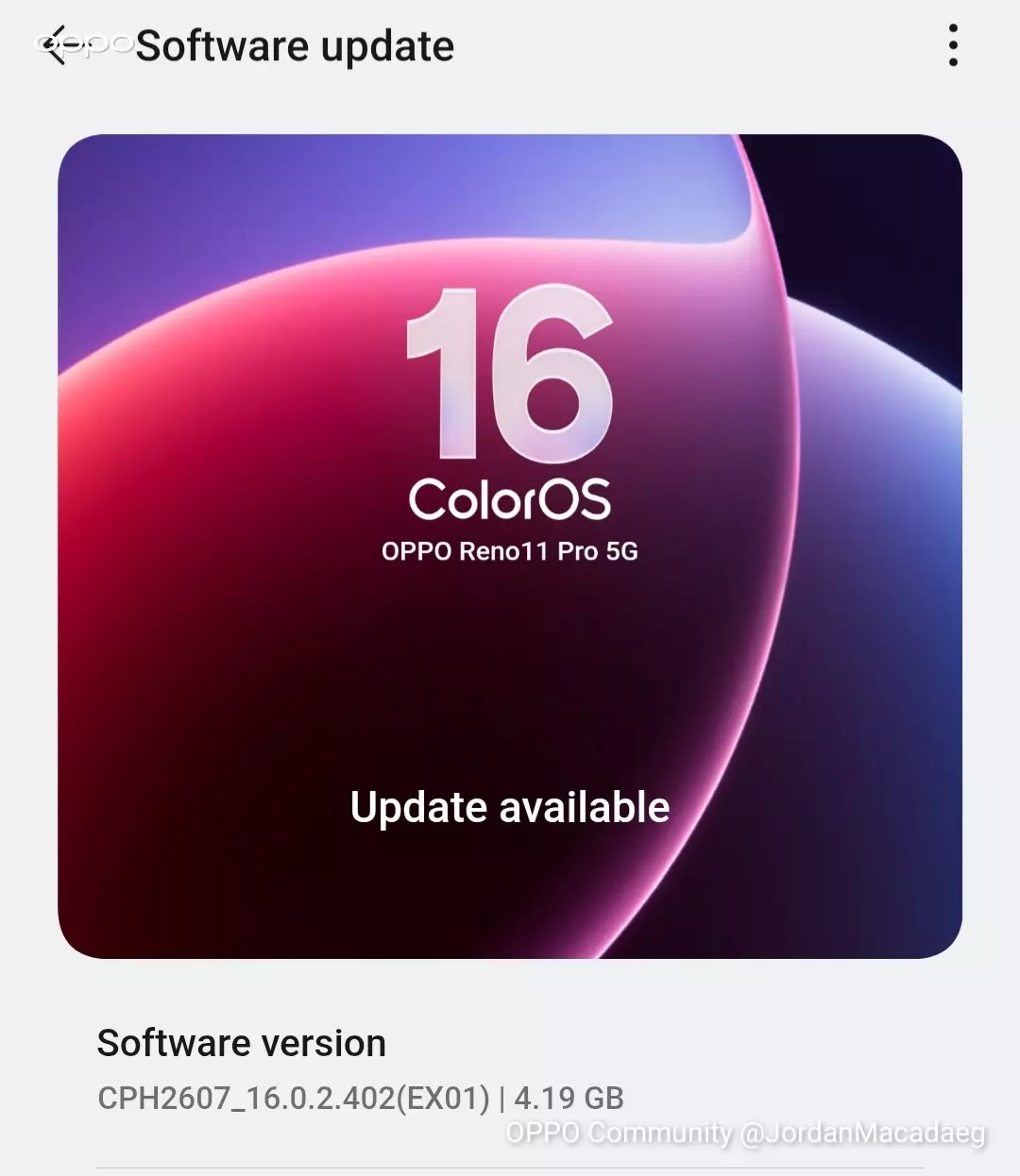 ColorOS16 in 🇵🇭