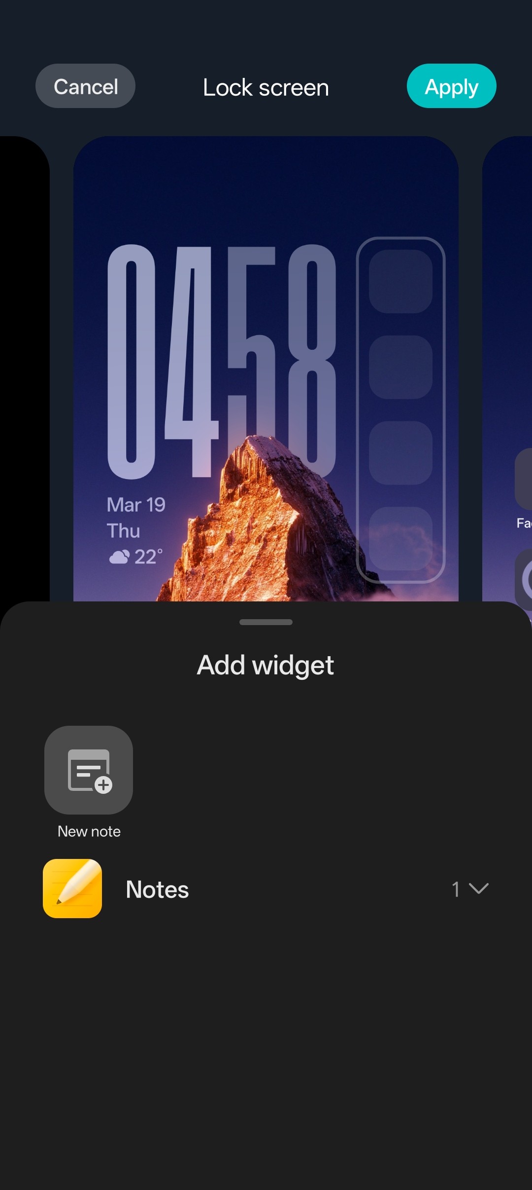 Lockscreen widgets absent after updating to ColorOS 16.0.1