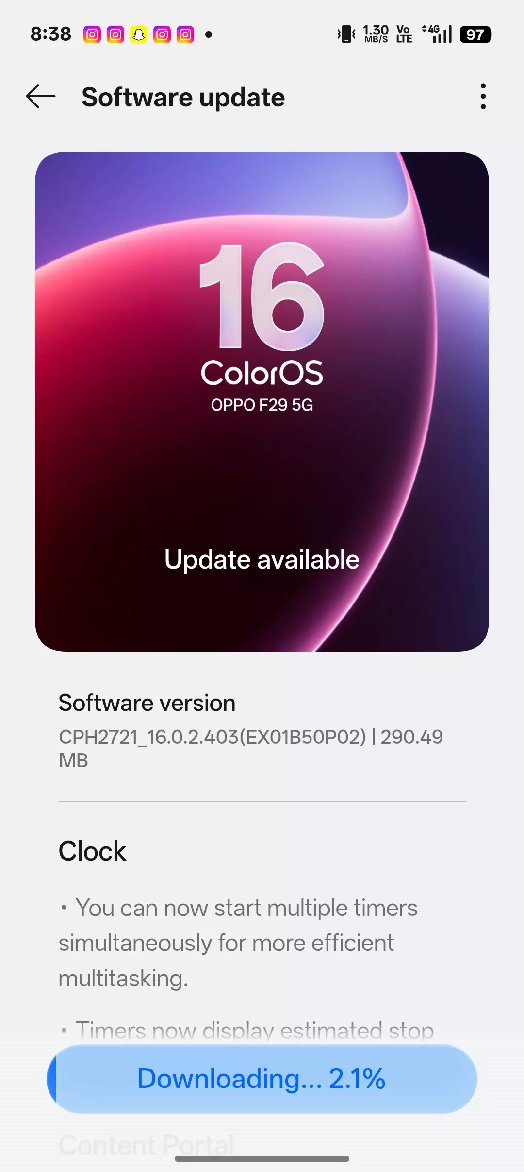 COLOUROS 16