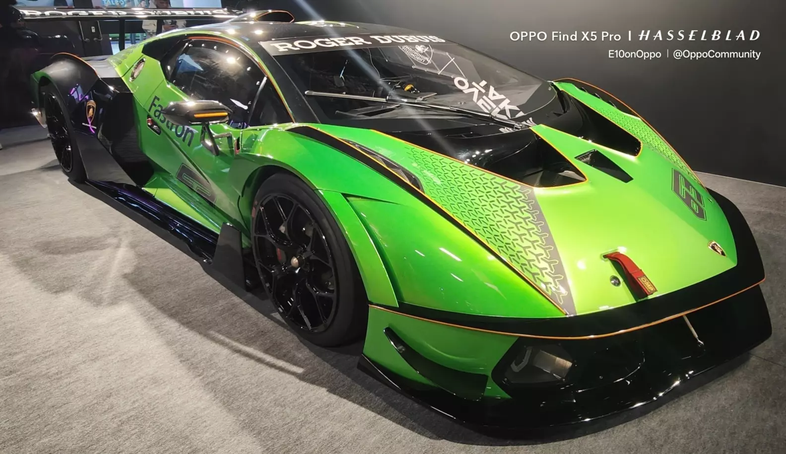 Just a lean, mean, green racing machine