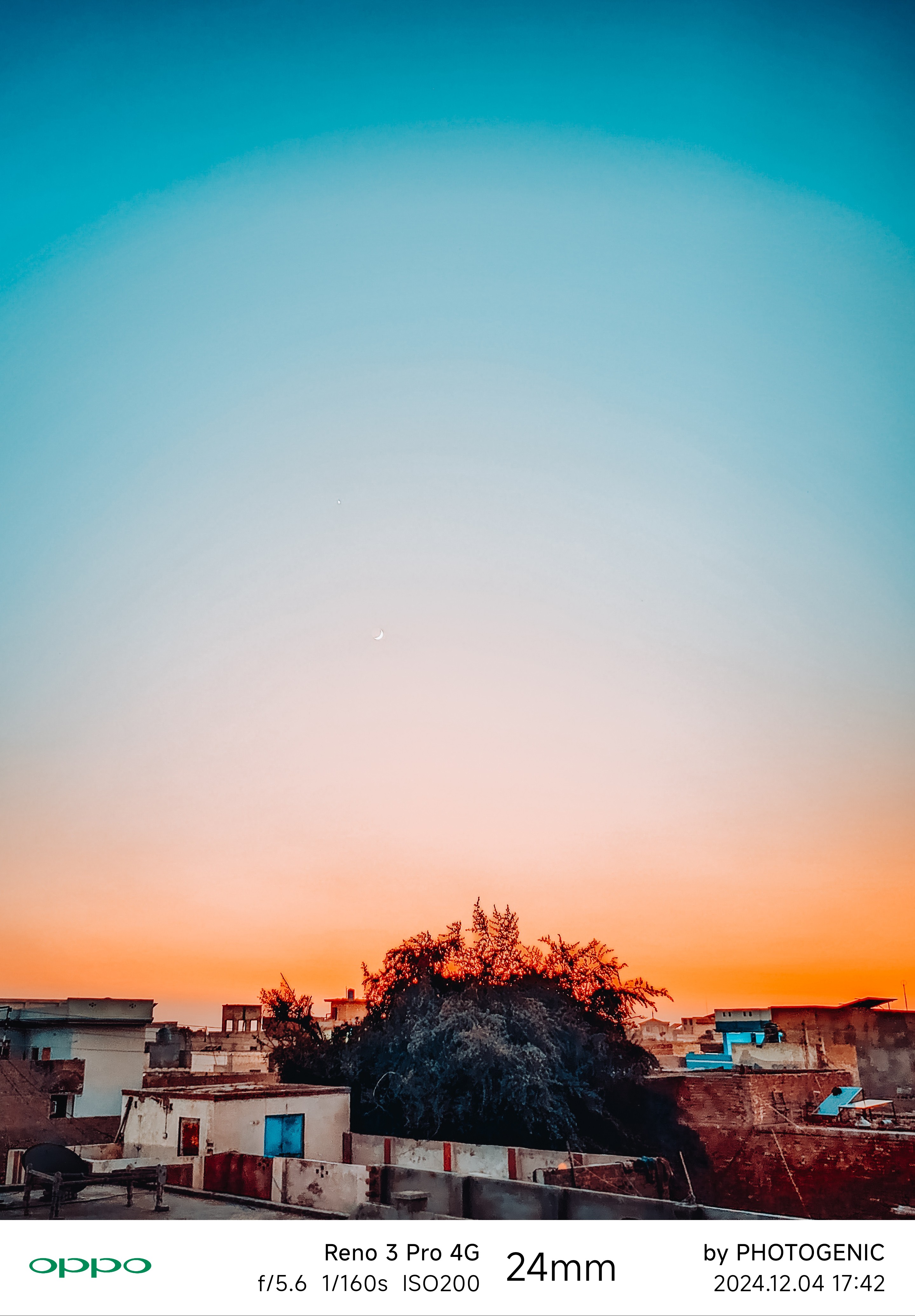 Golden Hour Gradients: Shot on OPPO Reno3 Pro 🌅🌙Testing th