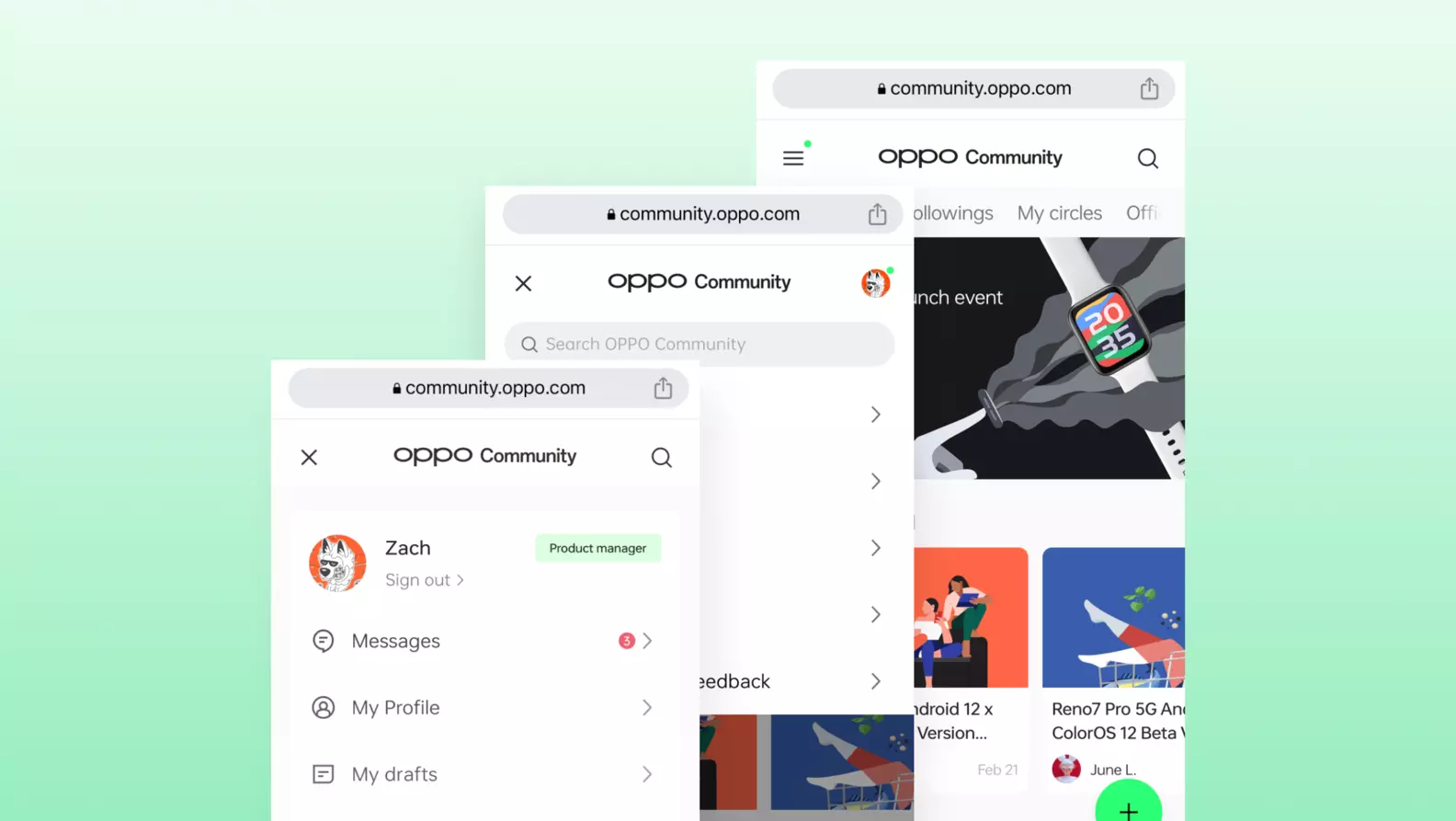 Phoneops Community Test the prototypes, vote for your favorite Navigation option in the ...