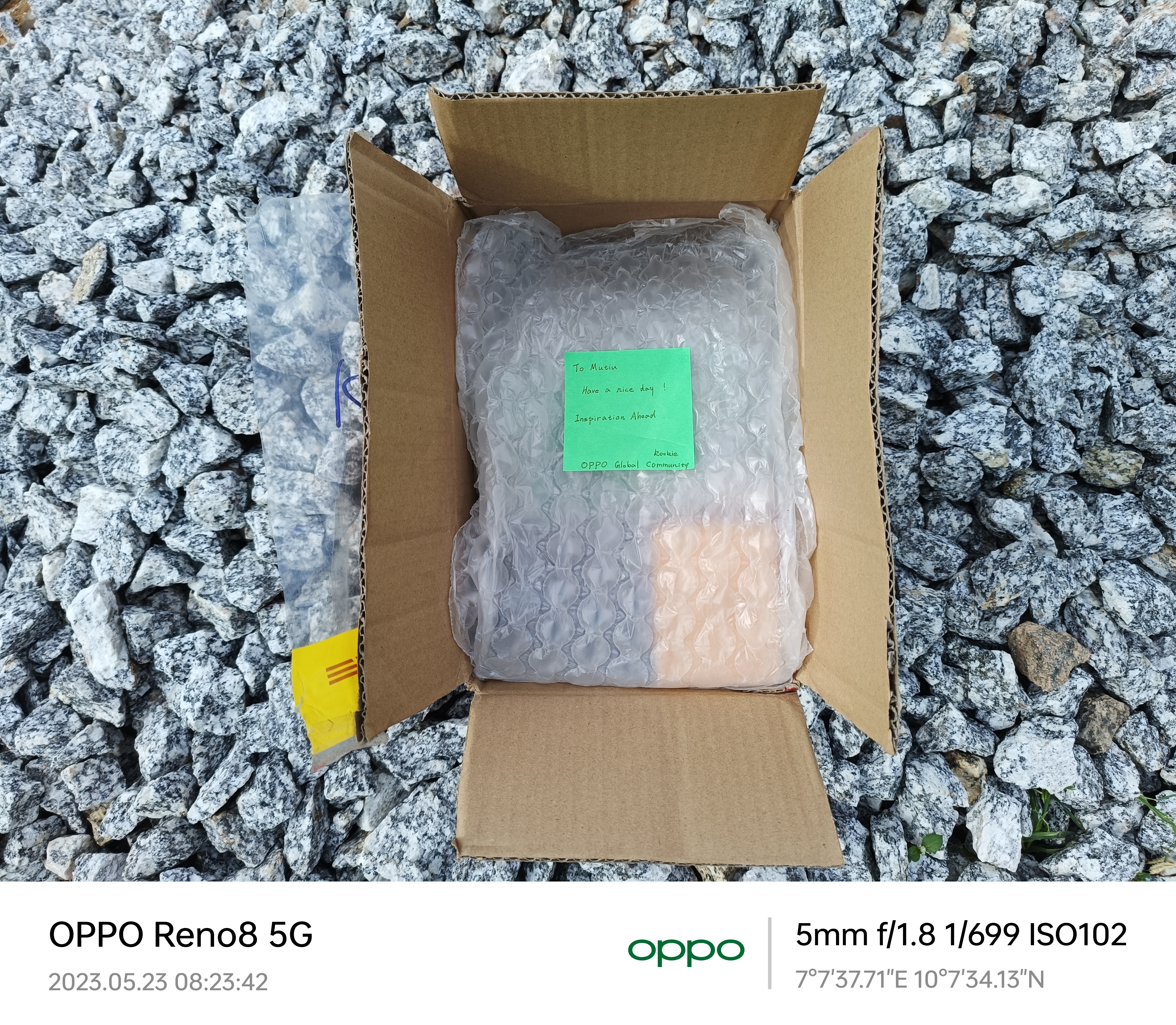 What's in the box? 🤔 Read to find out! [#OPPOMoments]