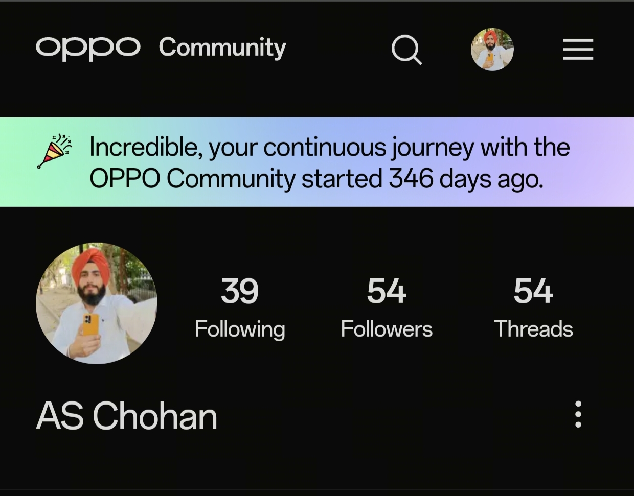 Guess what I found today? 🎉 On my profile at the community
