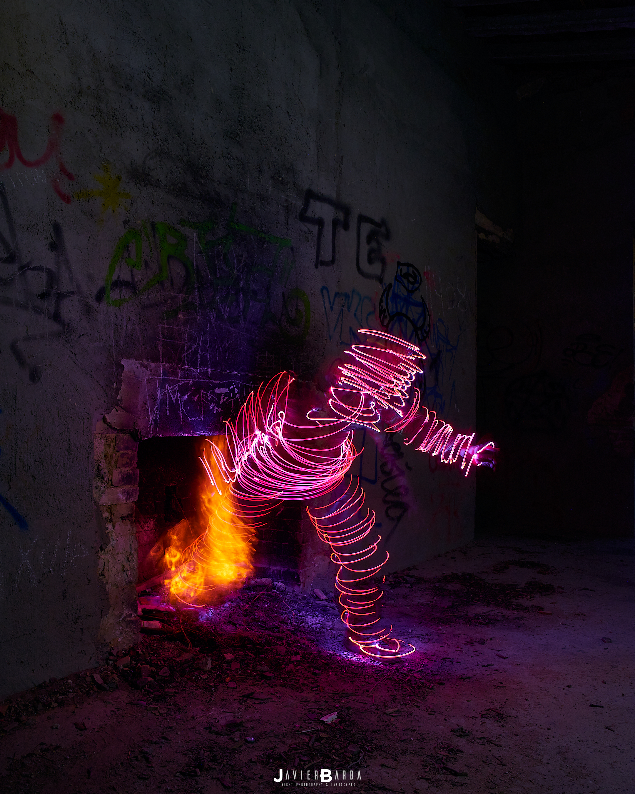 Behind the scene - The Light Man