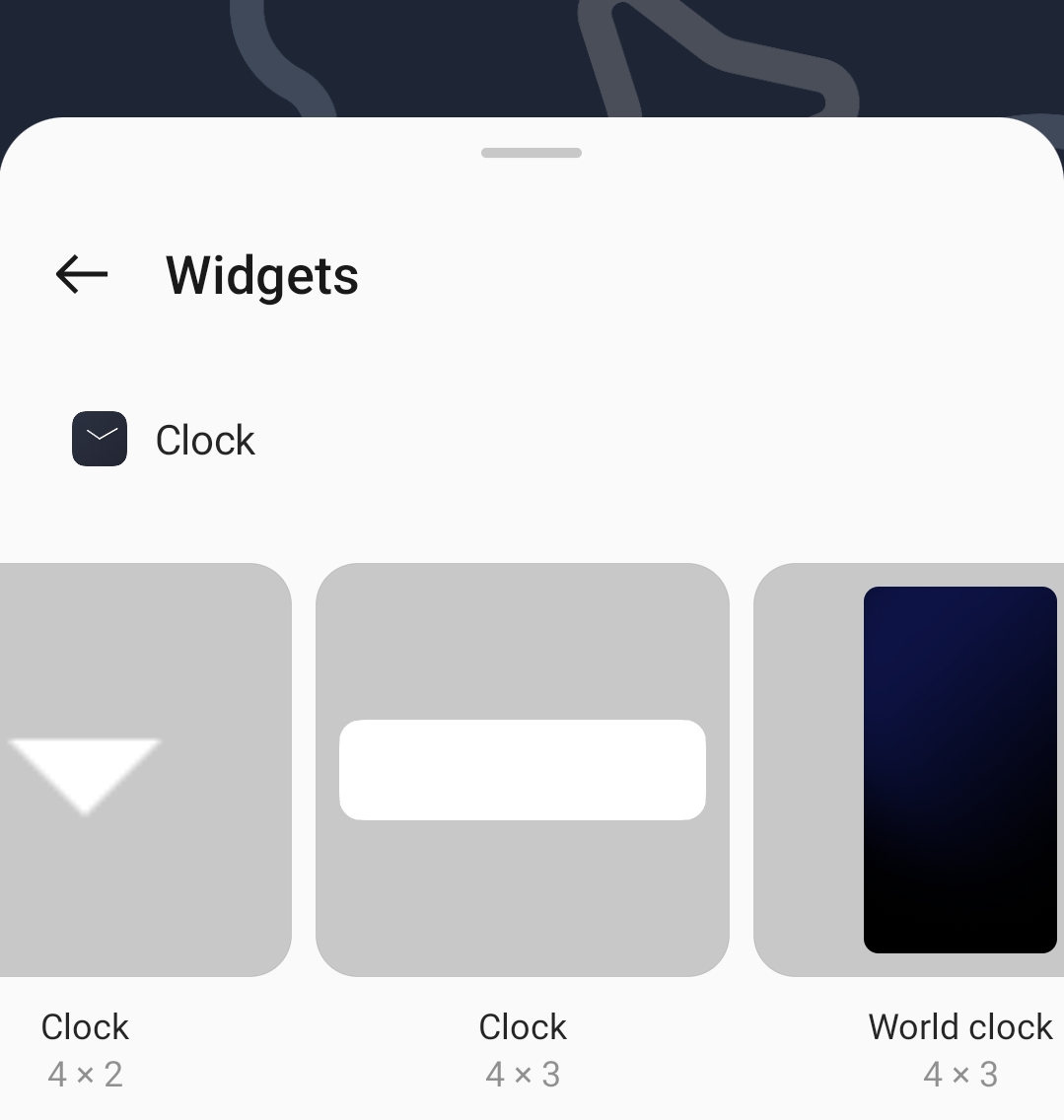 Widget Not Real There are some features that don't seem to be available