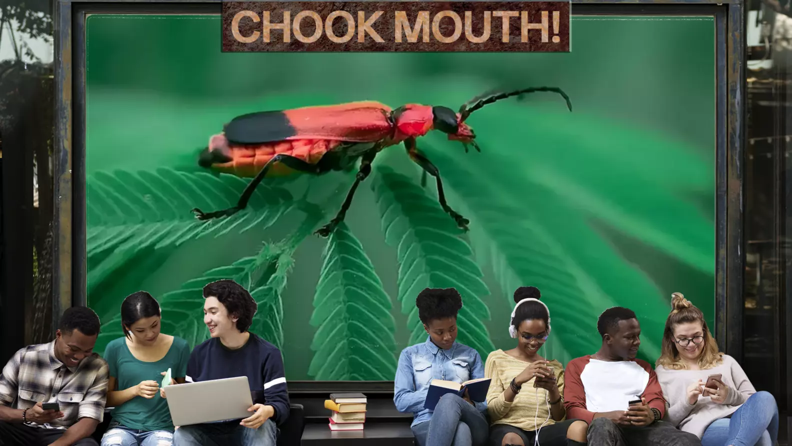 Chook-Mouth series #21.[Welcome Back]