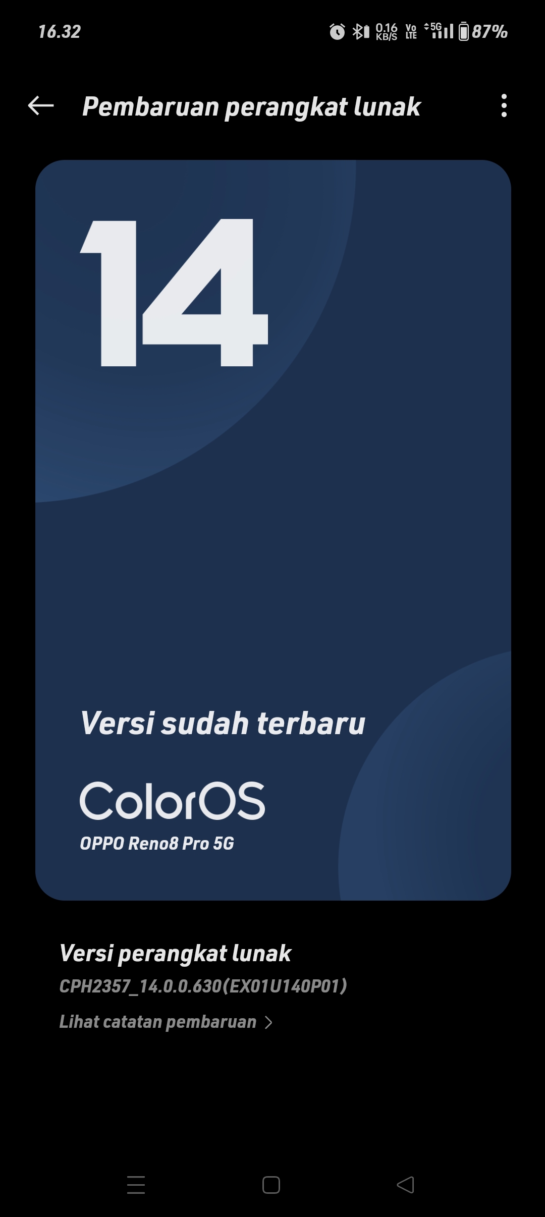 Is Oppo Reno 8 pro 5G getting the latest ColorOS 15 update?