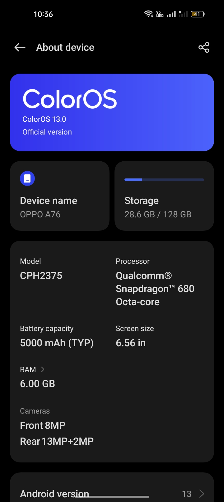 Color Os Ram Expansion Color os 15 update waiting