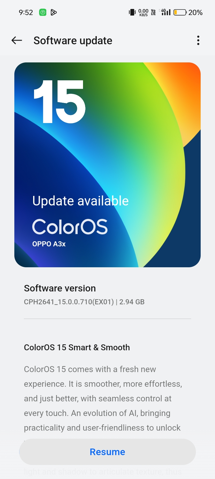 [Official version] OPPO A3x 5G Android 15 x ColorOS 15