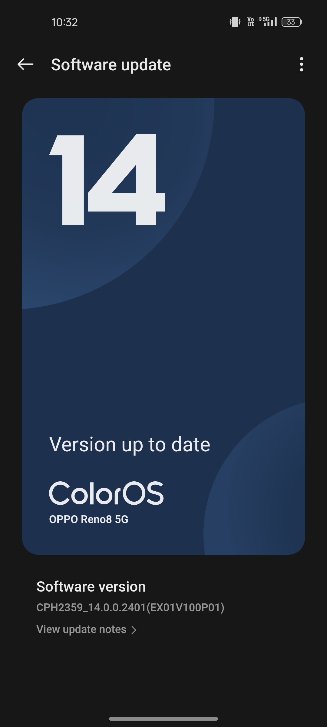 [Official version] OPPO Reno8 T 5G Android 15 x ColorOS 15