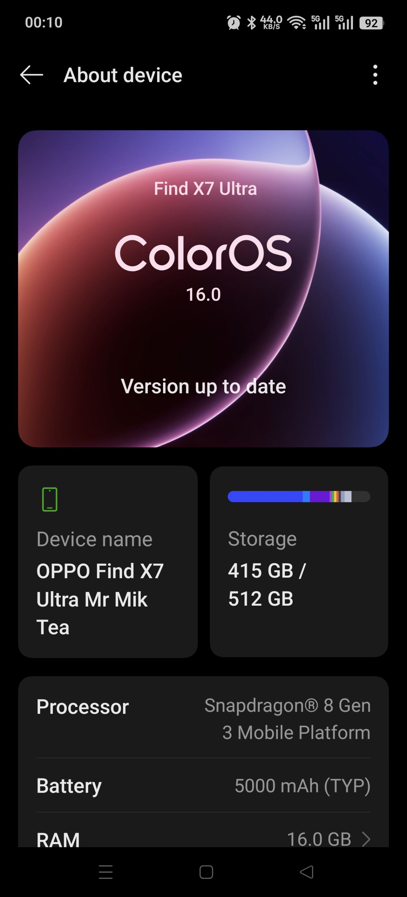What's new in Color OS 16