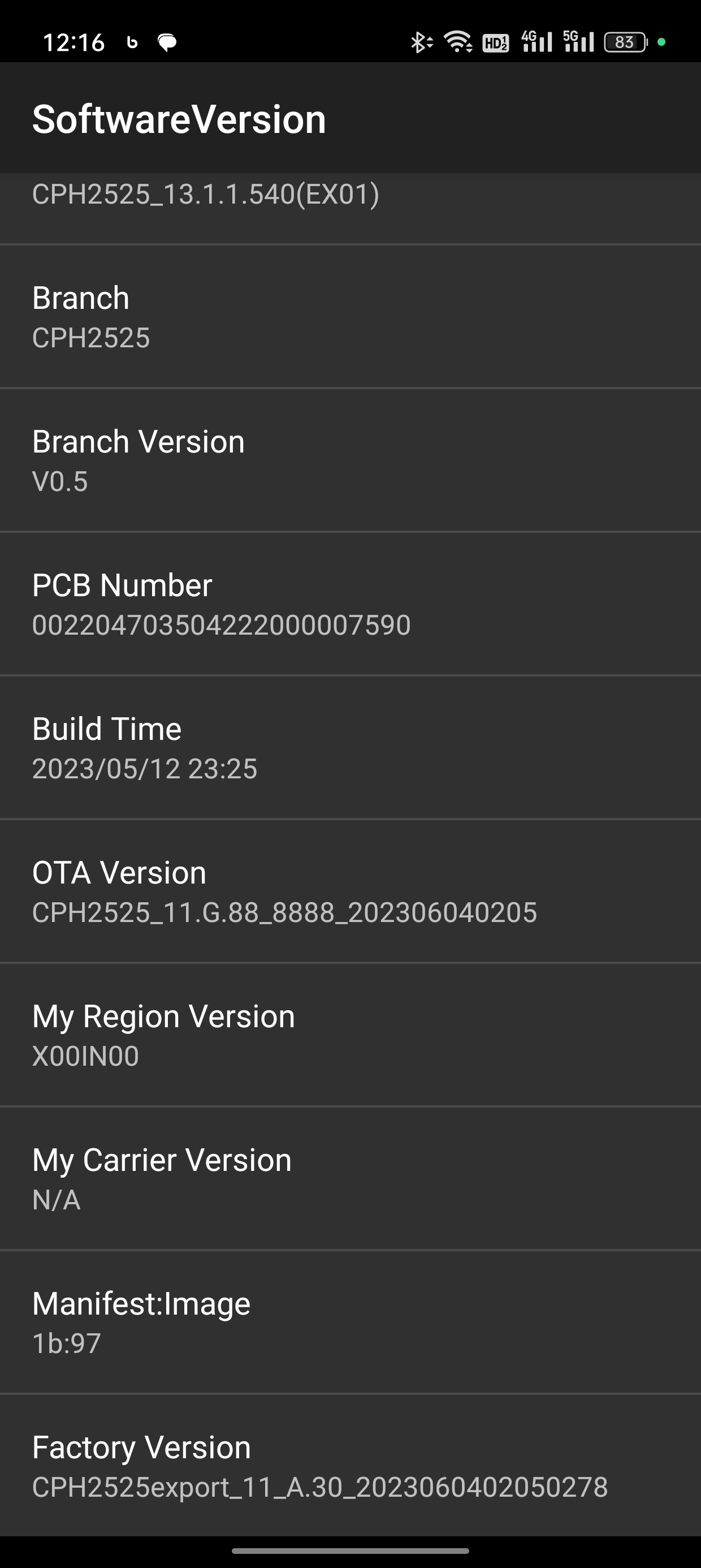 Os update